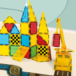 Magnetne kocke LELINO Build 50 kosov