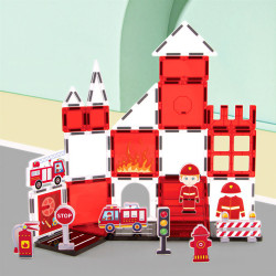 Magnetne ploščice LELINO Fantasy Fire Control  48 kosov