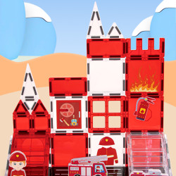 Magnetne ploščice LELINO Fantasy Fire Control  48 kosov