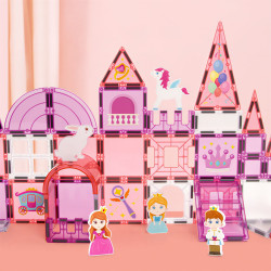 Magnetne kocke LELINO Fantasy Princess 58 kosov