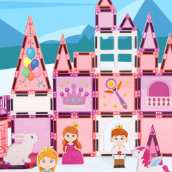 Magnetne kocke LELINO Fantasy Princess 58 kosov