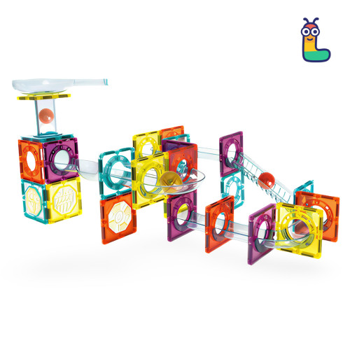 Magnetne kocke LELINO Roller 56 kosov