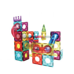 Magnetne kocke LELINO Roller 72 kosov