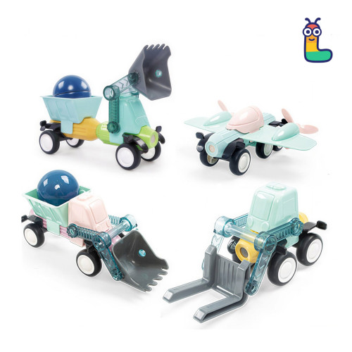 Magnetne kocke LELINO Sticks 28 kosov