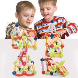 Magnetne kocke LELINO Sticks 32 kosov